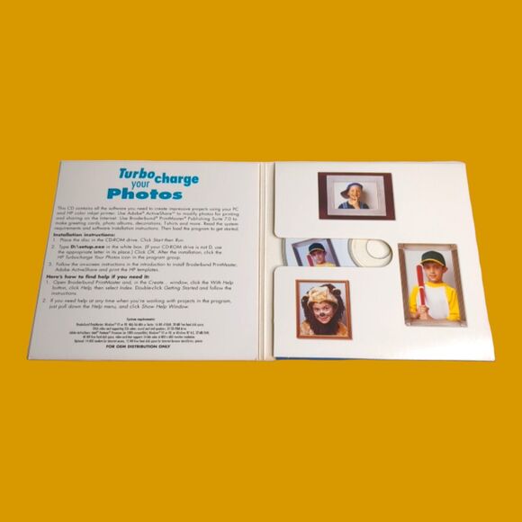 HP Turbo Charge Your Photos Bundle including PrintMaster 7 & Adobe ActiveShare - Picture 4 of 7